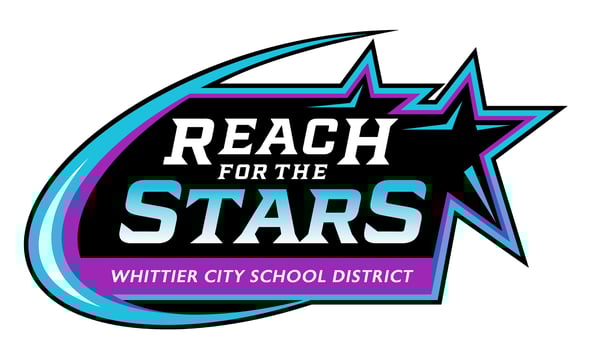 Whittier City School District - Reach for the Stars Logo